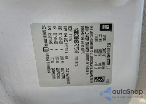 2012 Chevrolet Tahoe C1500 Lt z USA, uszkodzony, nr VIN 1GNSCBE08CR276745